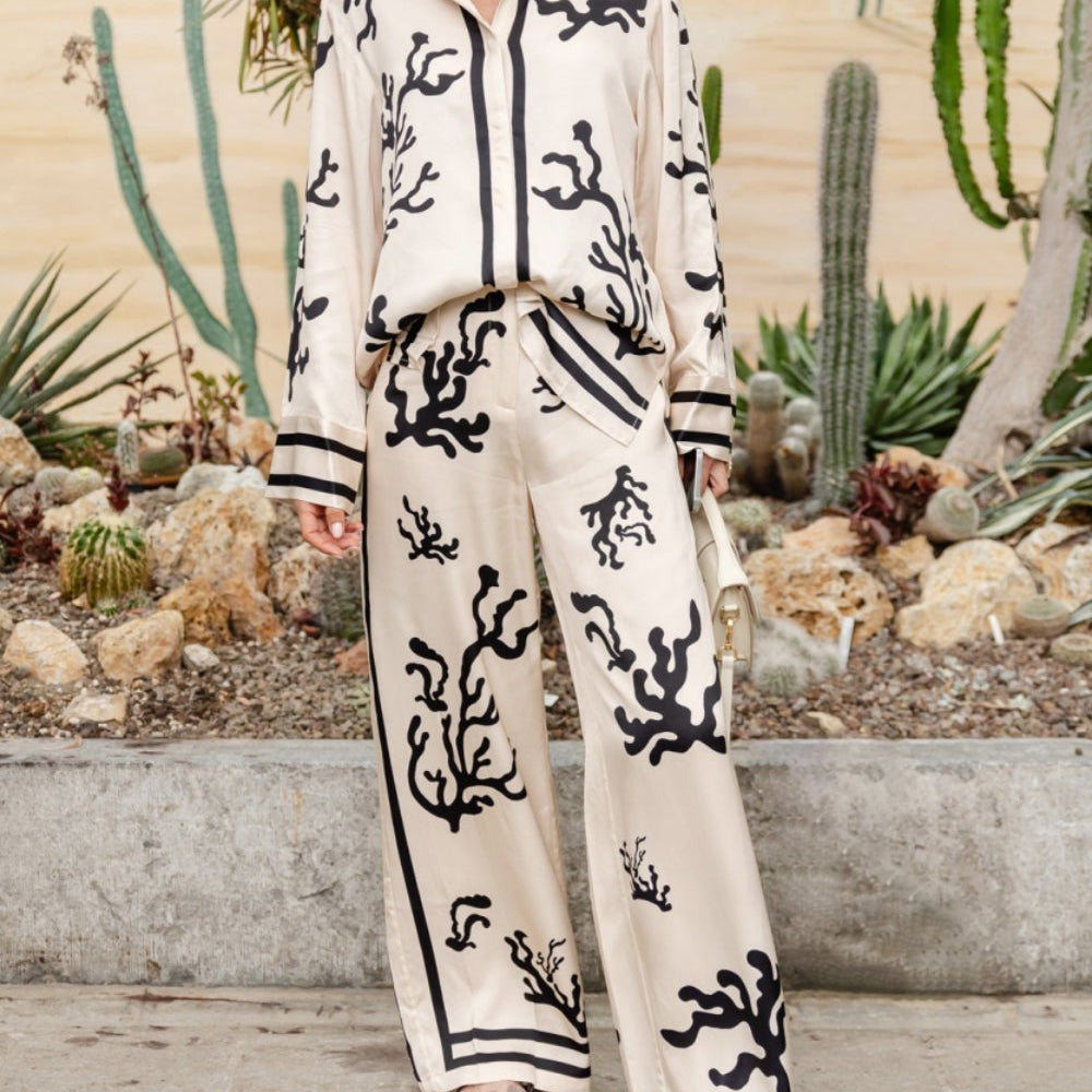 Cavina | Luxe Tweedelige Dames Set voor een Elegante Look - SkinzLine