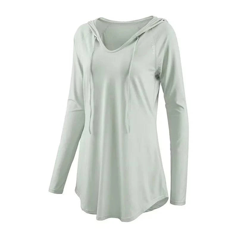 
                  
                    Oversized Long Sleeve Sport T-shirt - SkinzLine
                  
                
