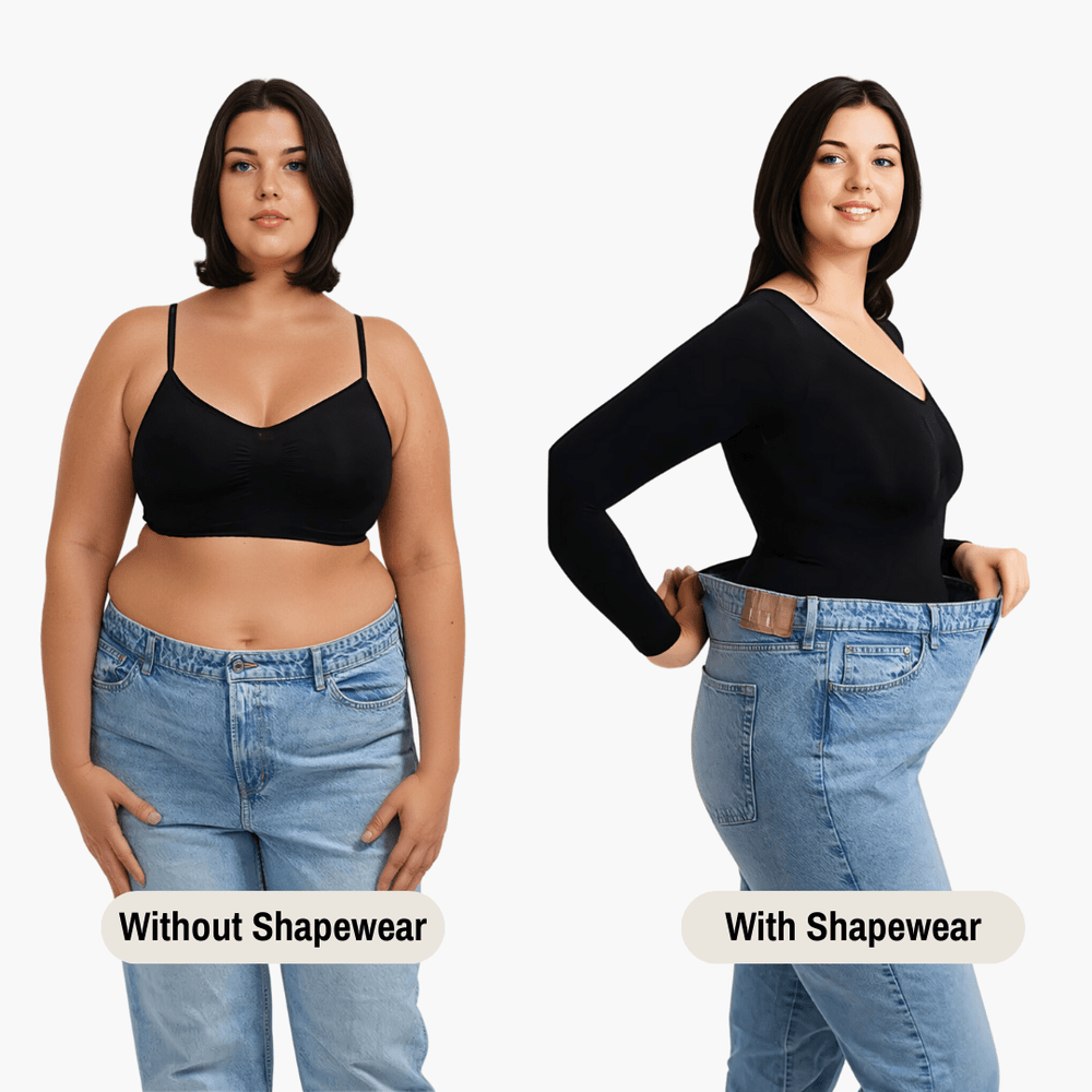 
                  
                    1+1 Gratis Snatching Shapewear Longsleeve Bodysuit String - SkinzLine
                  
                