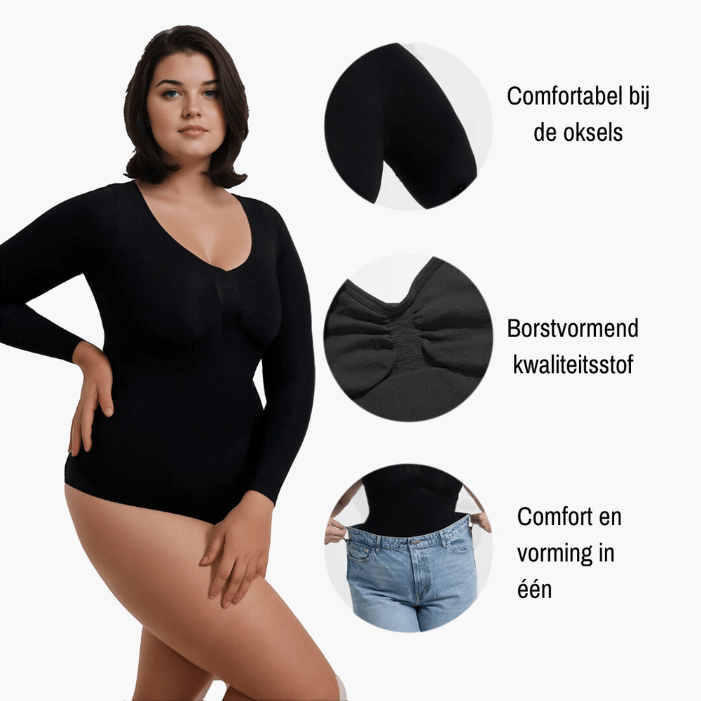 
                  
                    1+1 Gratis Snatching Shapewear Longsleeve Bodysuit String - SkinzLine
                  
                