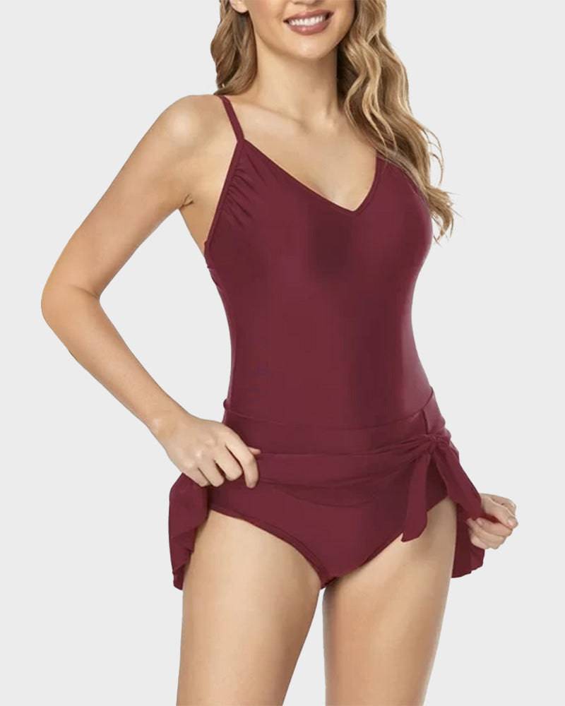 
                  
                    Plus Size Slim Fit Corrigerend Badpak – Flatterend & Comfortabel - SkinzLine
                  
                