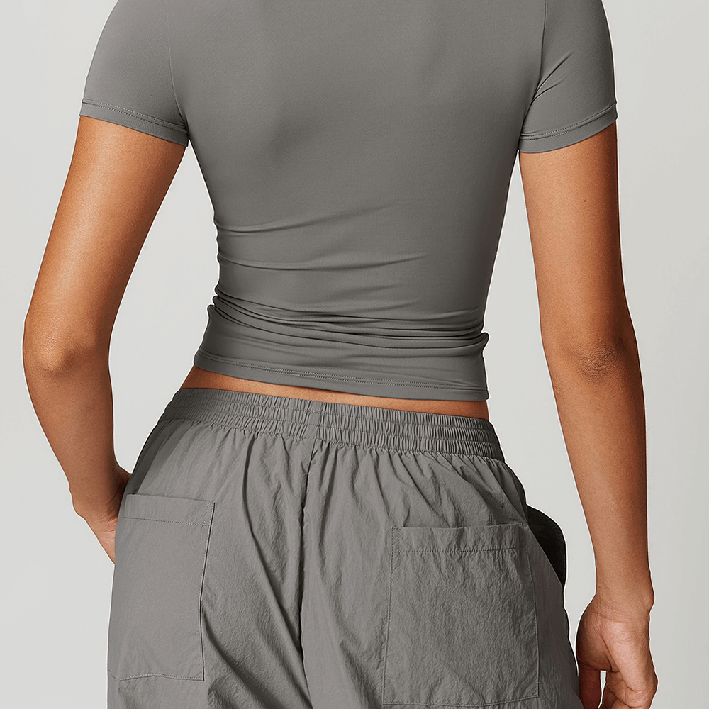 
                  
                    Dames Sport T-Shirt V-Hals – Sneldrogend - SkinzLine
                  
                