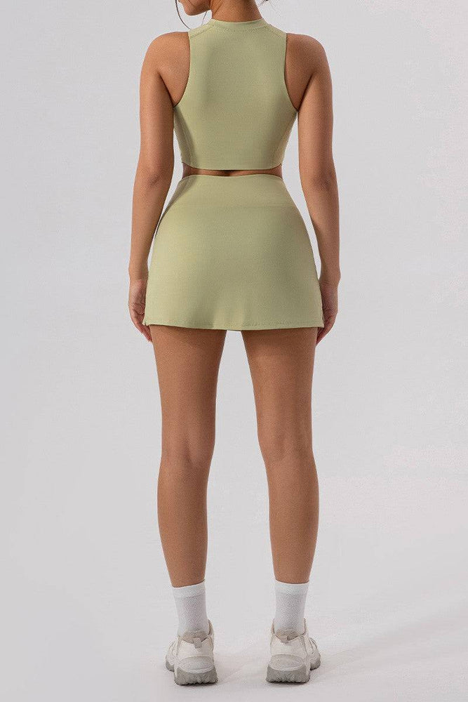 
                  
                    Gym Croptop & Rok Set - Fitness & Yoga - SkinzLine
                  
                
