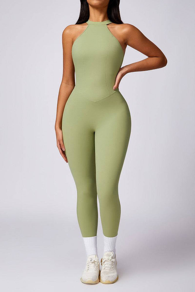
                  
                    Halter Sport Jumpsuit Dames - Fitness & Yoga - SkinzLine
                  
                