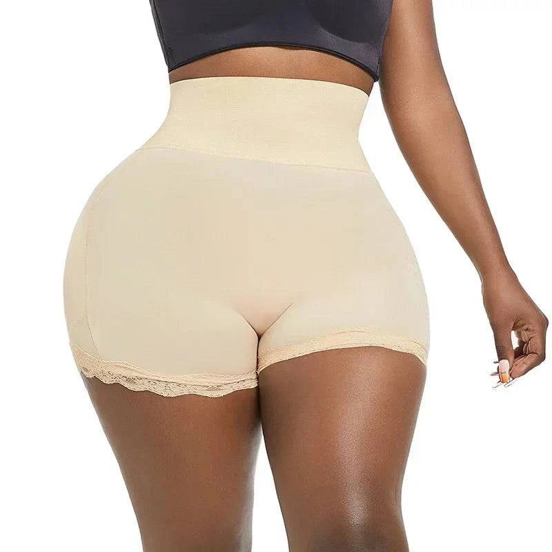 
                  
                    High Waist Shapewear Shorts – Push-Up Pads - SkinzLine
                  
                