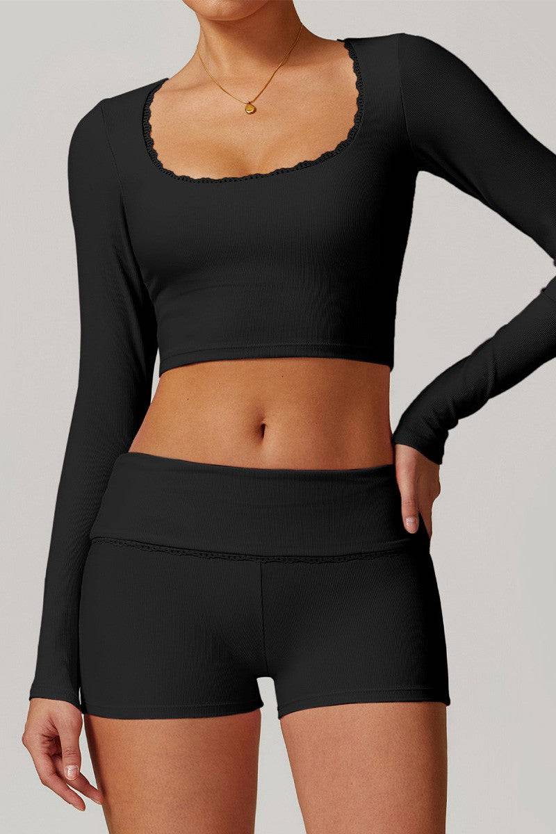 High-Waist Sport Set Dames - Yoga & Fitness - SkinzLine