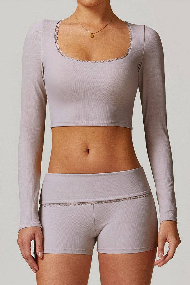 
                  
                    High-Waist Sport Set Dames - Yoga & Fitness - SkinzLine
                  
                