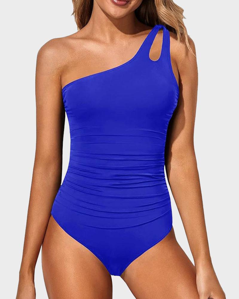 
                  
                    One Shoulder One Piece Badpak - SkinzLine
                  
                