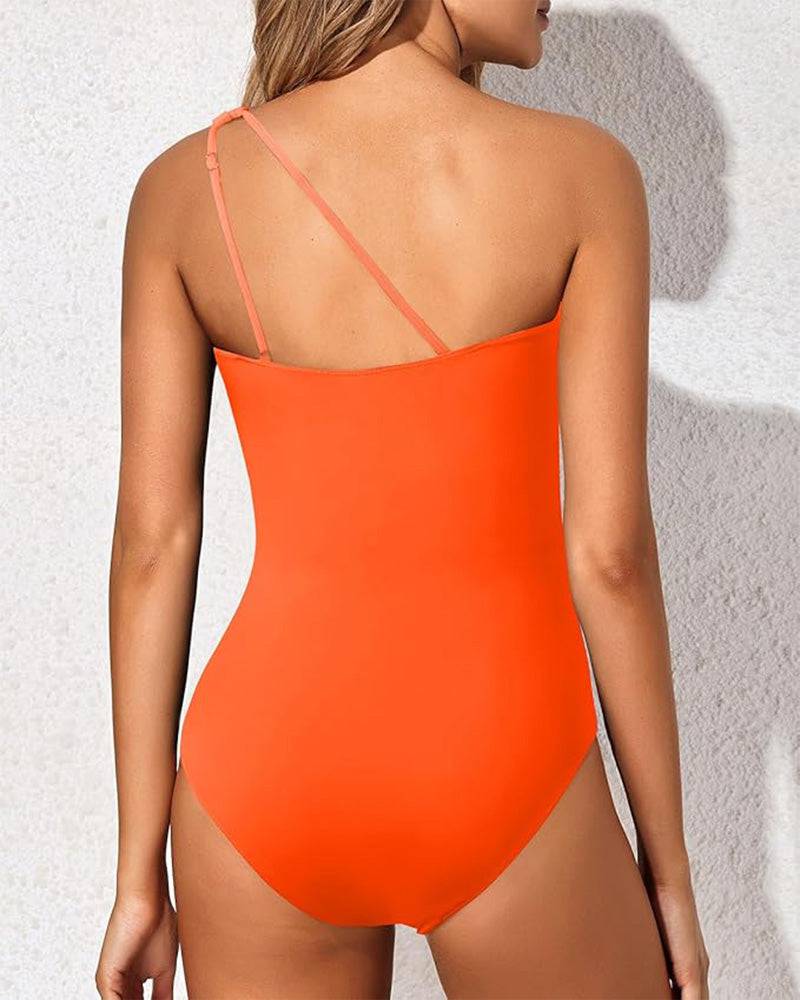 
                  
                    One Shoulder One Piece Badpak - SkinzLine
                  
                