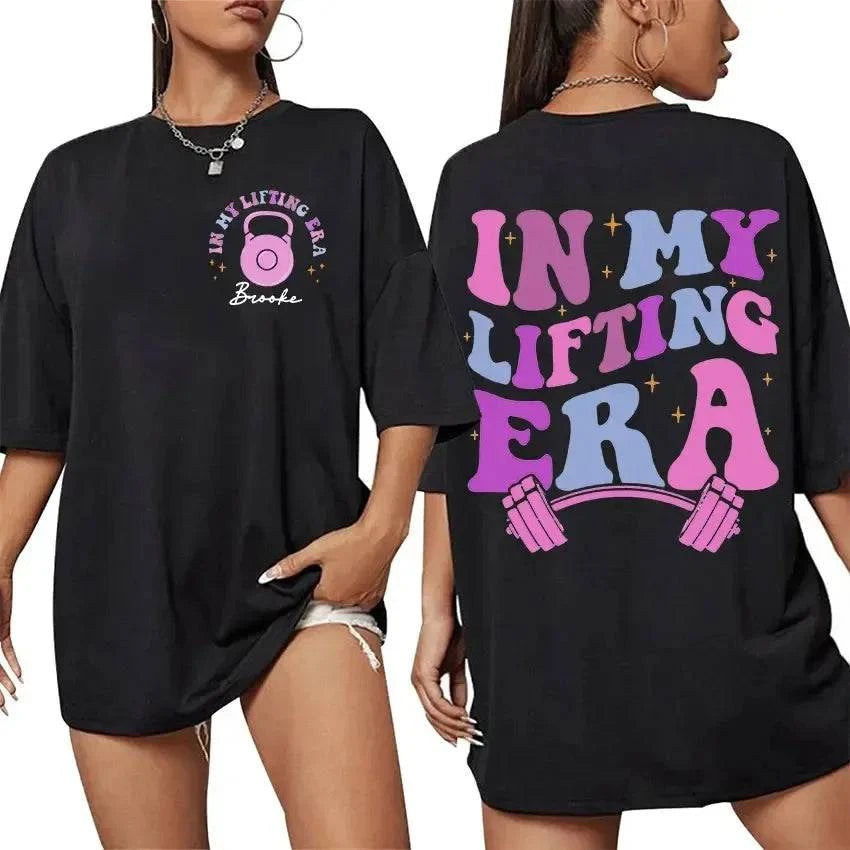 Oversized Sport T-shirt met Print - SkinzLine