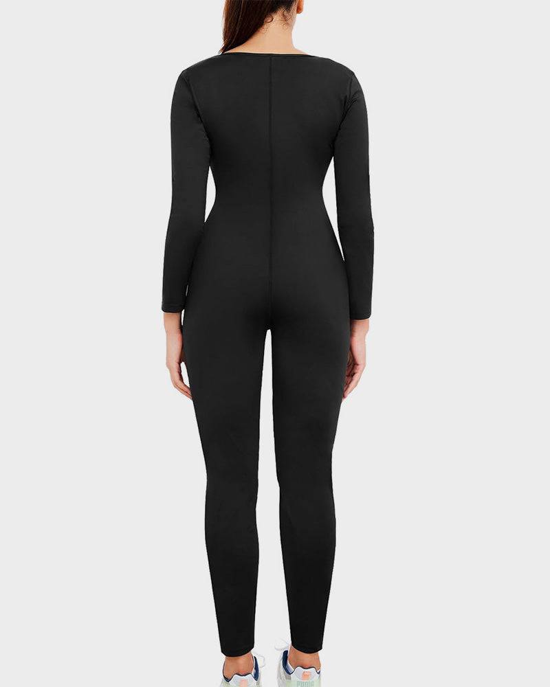 
                  
                    Sauna Fullbody Jumpsuit met Rits – Stimuleert Vetverbranding - SkinzLine
                  
                