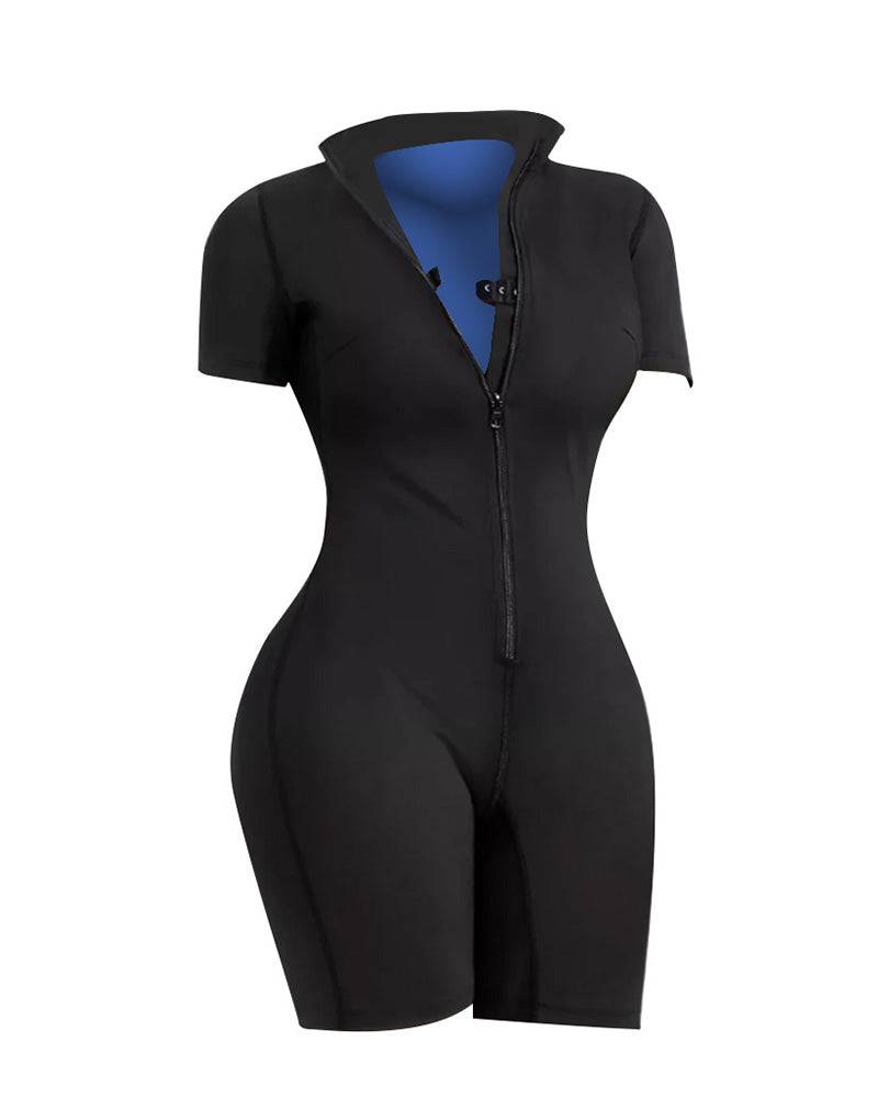 
                  
                    Sauna Jumpsuit met Rits – Stimuleert Zweten & Vetverbranding - SkinzLine
                  
                