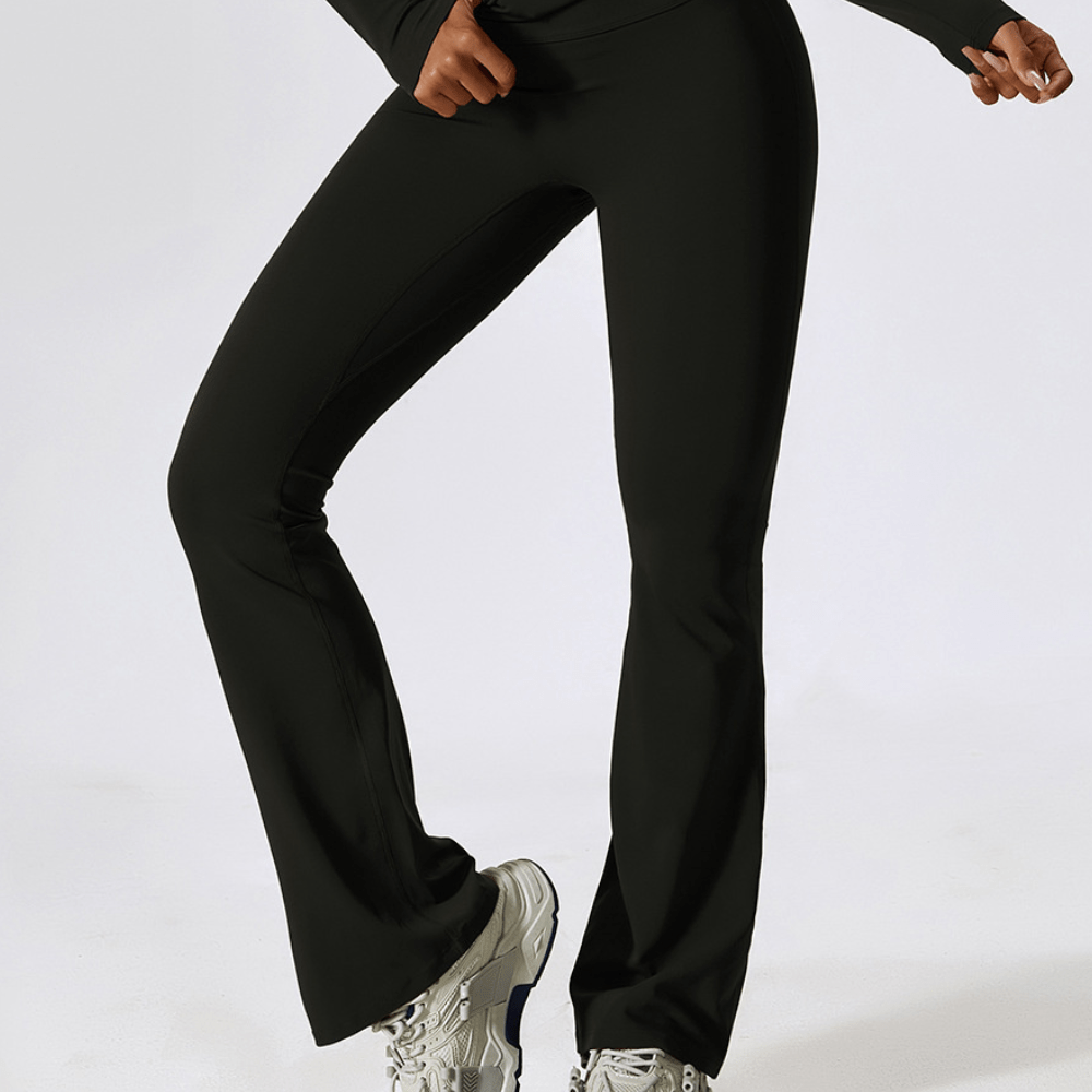 
                  
                    Shaping Flared Leggings – Hoge Taille & Comfortabele Fit - SkinzLine
                  
                