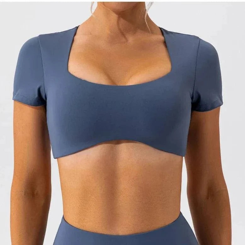 
                  
                    Sport Crop Top - Yoga & Fitness - SkinzLine
                  
                