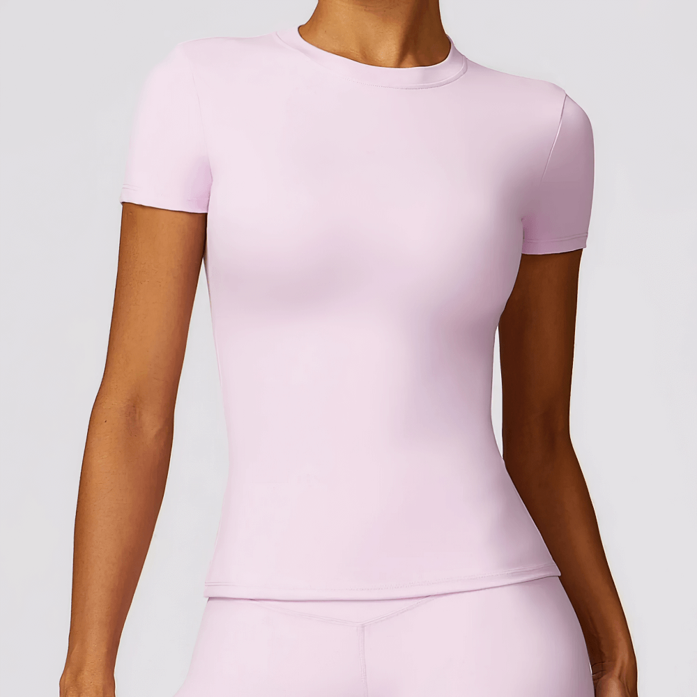 
                  
                    Dames Seamless Yoga T-shirt – Ademend & Sneldrogend - SkinzLine
                  
                