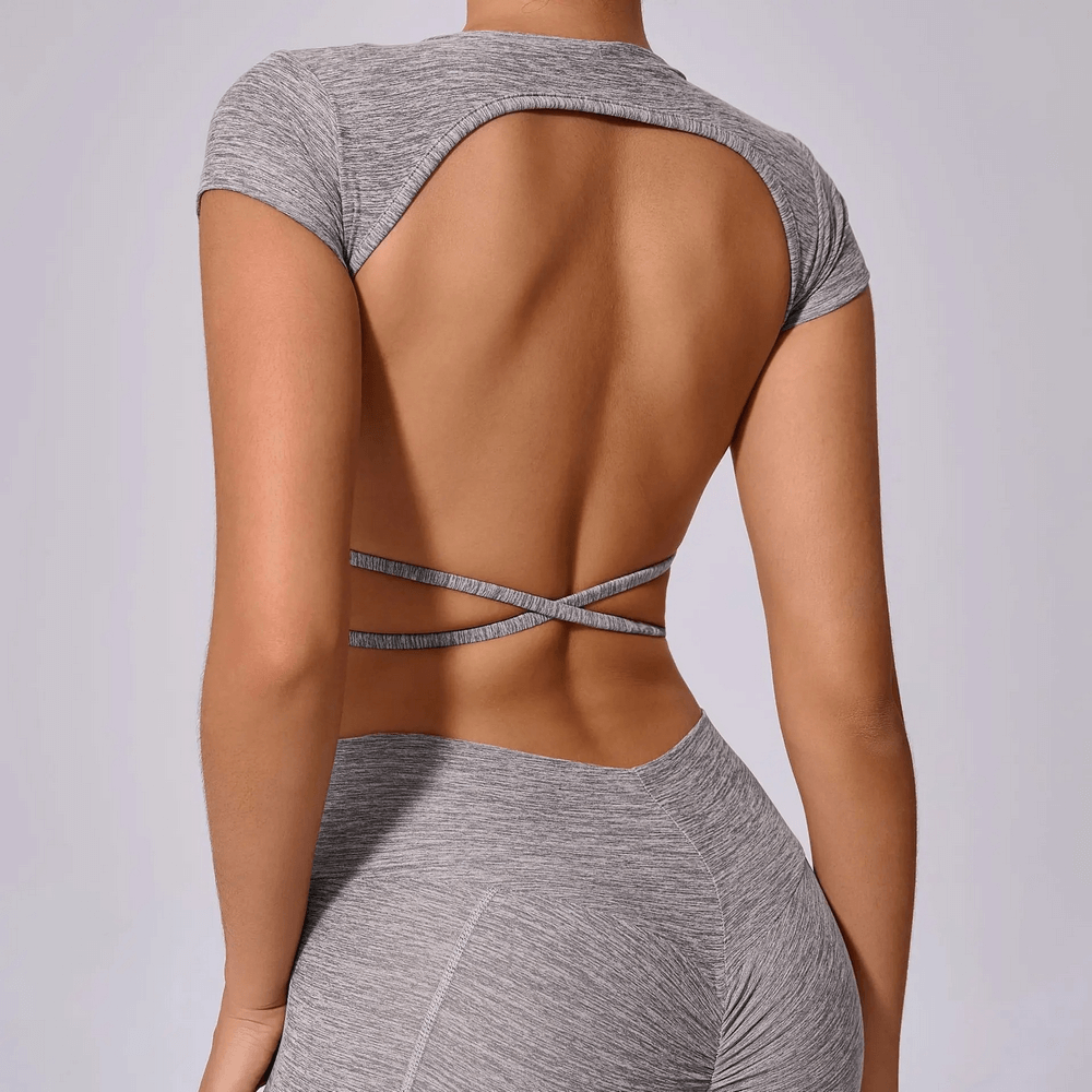 
                  
                    Dames Sport T-Shirt Open Rug – Sneldrogend - SkinzLine
                  
                