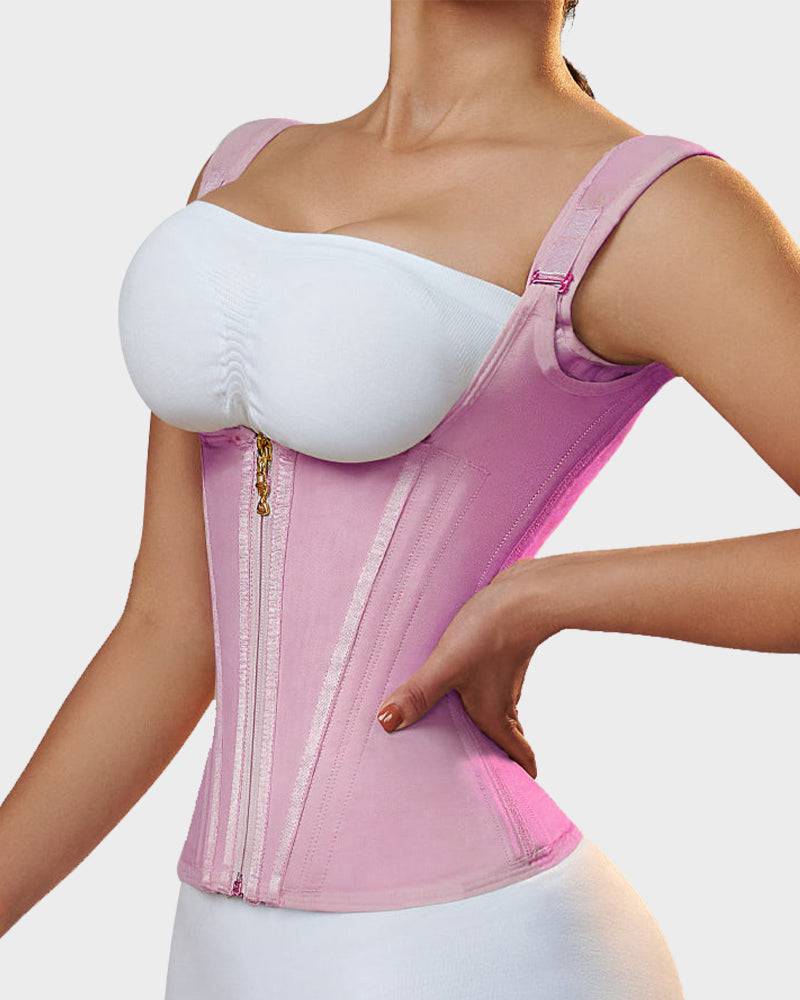 
                  
                    Double Waist Trainer Corset Vest – Extra Compressie & Zweetstimulerend - SkinzLine
                  
                