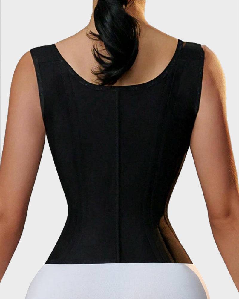 
                  
                    Double Waist Trainer Corset Vest – Extra Compressie & Zweetstimulerend - SkinzLine
                  
                