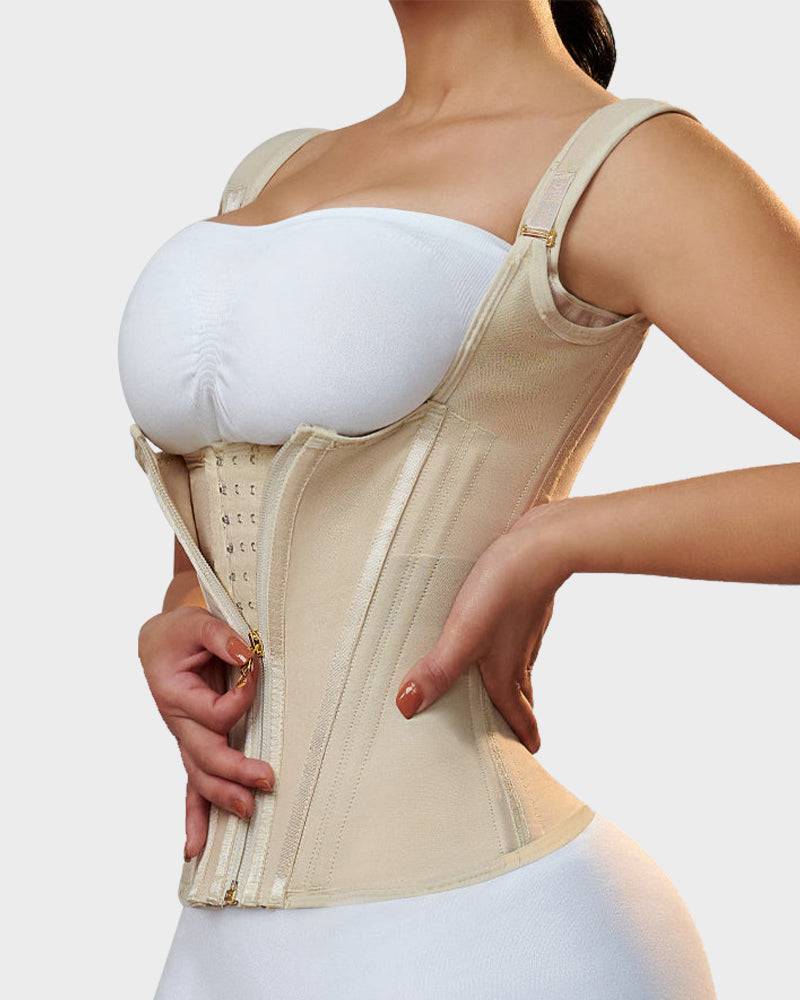 
                  
                    Double Waist Trainer Corset Vest – Extra Compressie & Zweetstimulerend - SkinzLine
                  
                