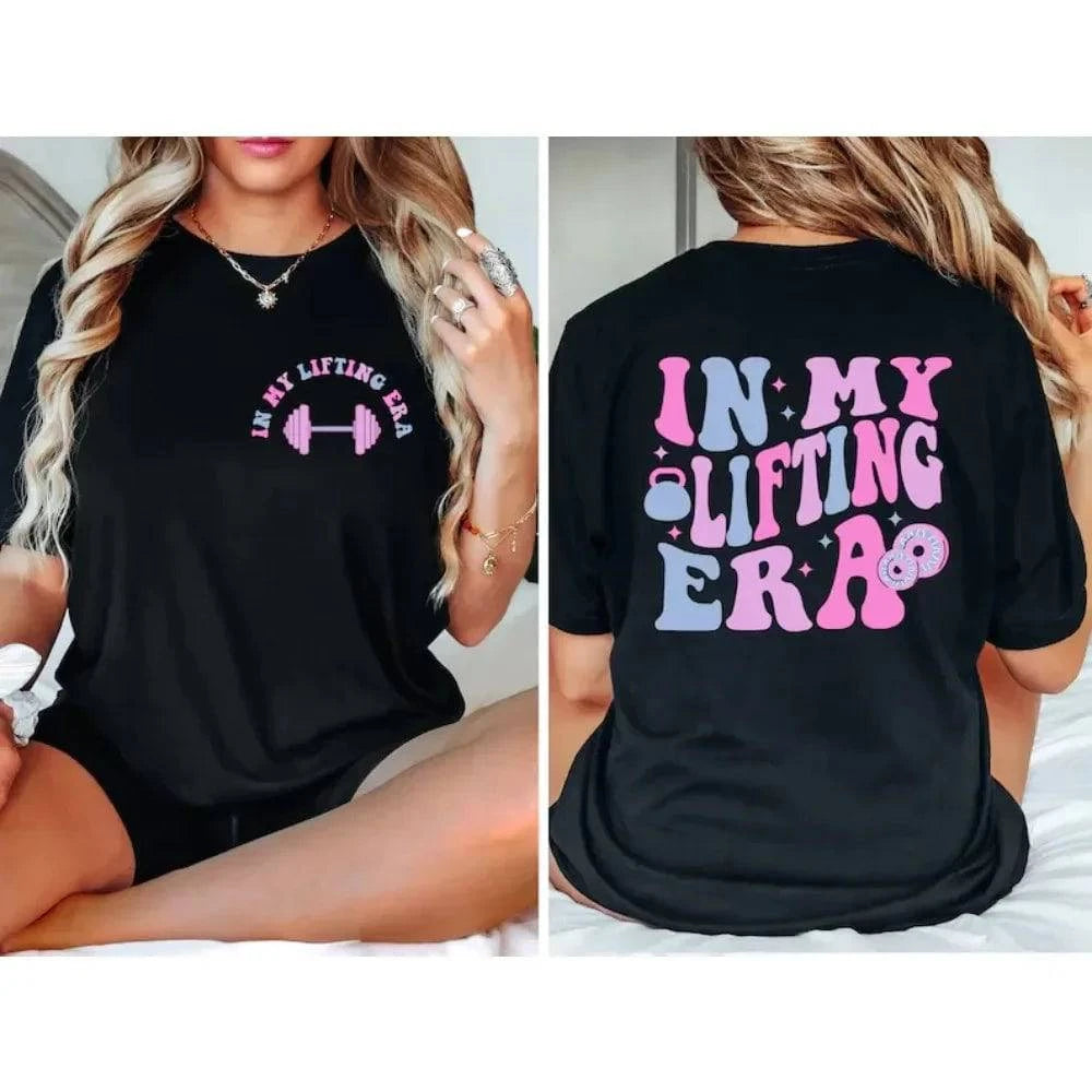 Oversized Sport T-shirt met Print – Fitness & Gym - SkinzLine