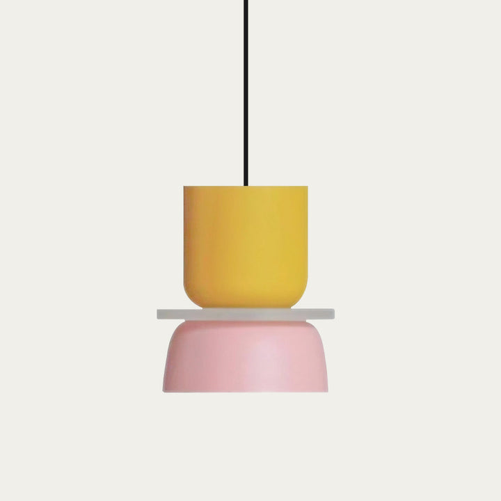 Lucie Nordic Color Block Hanglamp