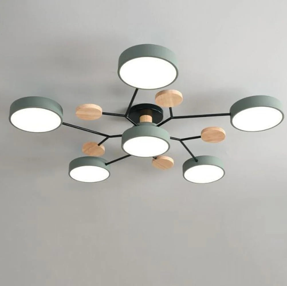Moderne halo led-plafondlamp