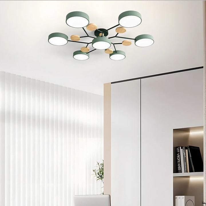 Moderne halo led-plafondlamp