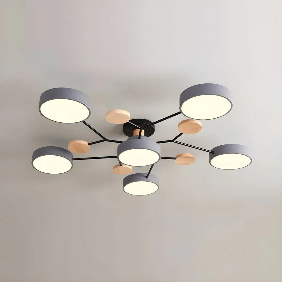 Moderne halo led-plafondlamp