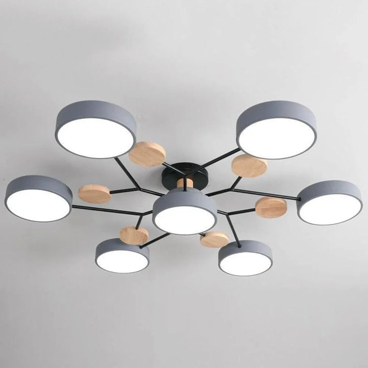 Moderne halo led-plafondlamp