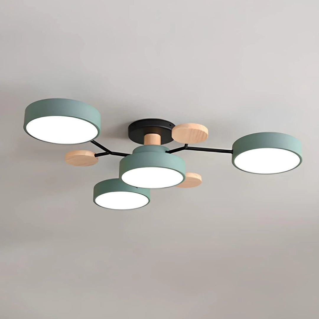 Moderne halo led-plafondlamp