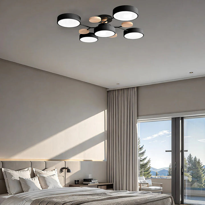 Moderne halo led-plafondlamp