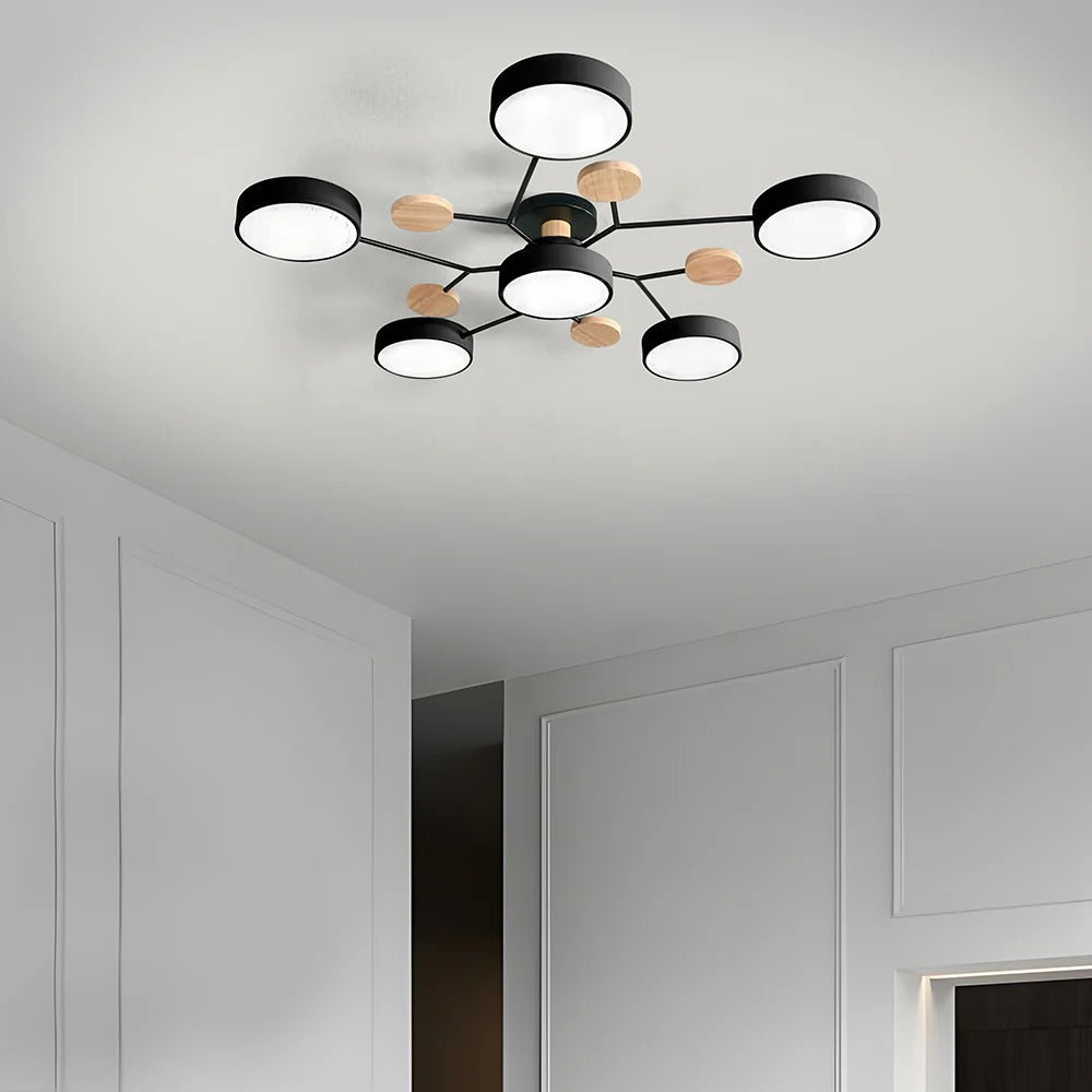 Moderne halo led-plafondlamp