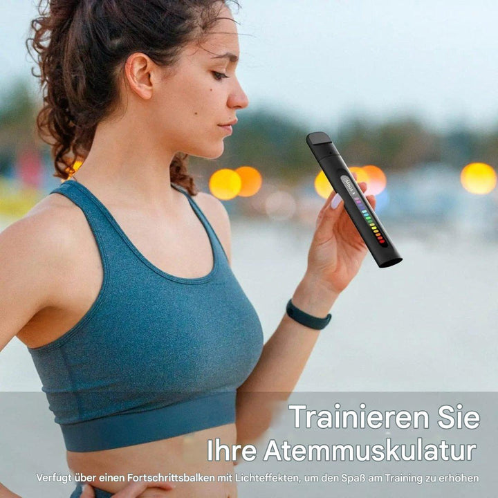 Slimme ademhalingstrainer voor het trainen van de ademhalingsspieren - BreathBoost