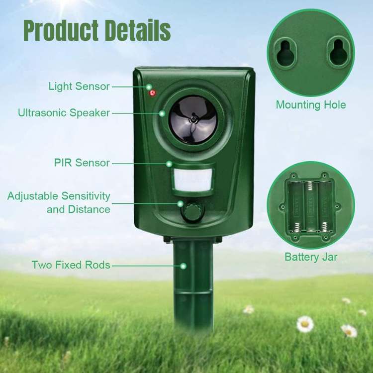 Ultrasoon Kattenverjager