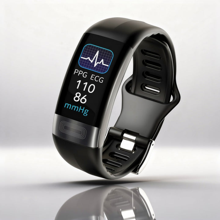 Smartwatch met ECG, hartslag, bloeddruk en slaapmonitoring voor dames en heren | Fitnesstracker | Vitaro