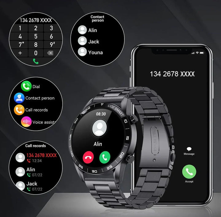 Luxe Heren Smartwatch – Axel