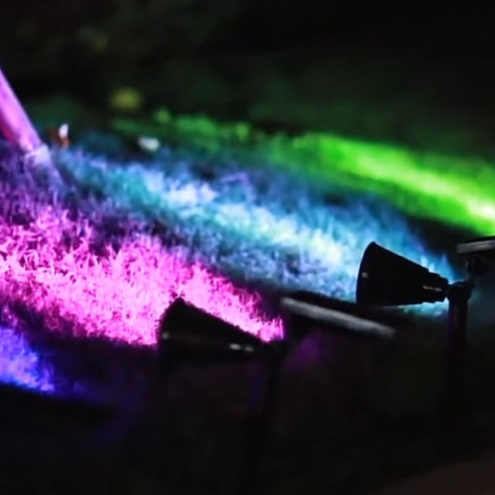Zonne-energie tuinlampen landschapsspot verstelbaar oplaadbaar buiten