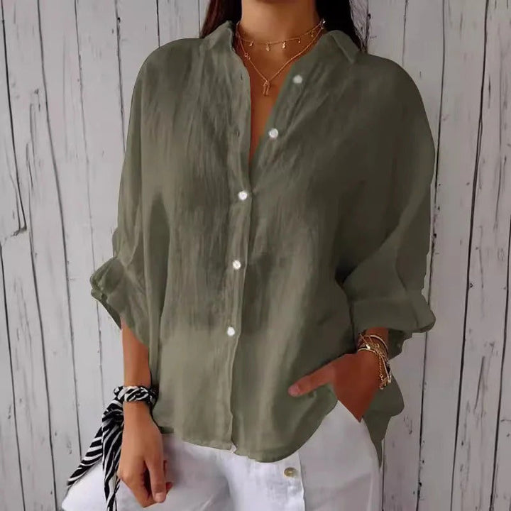 linnenmix Vrouwenblouse - Sophie
