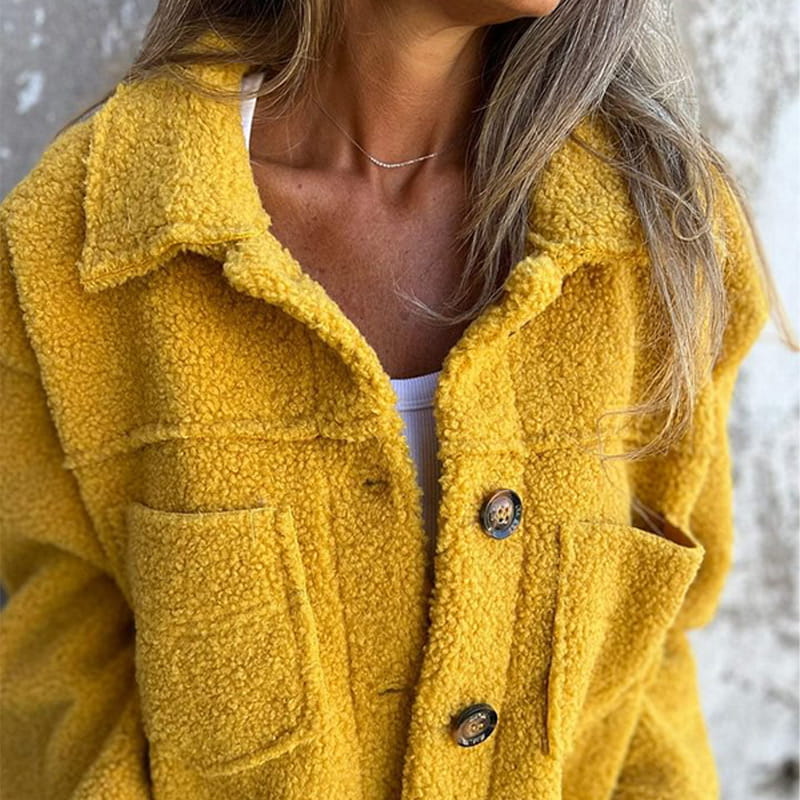 
                  
                    Bella - Stijlvolle Korte Bouclé Jas voor Dames - SkinzLine
                  
                