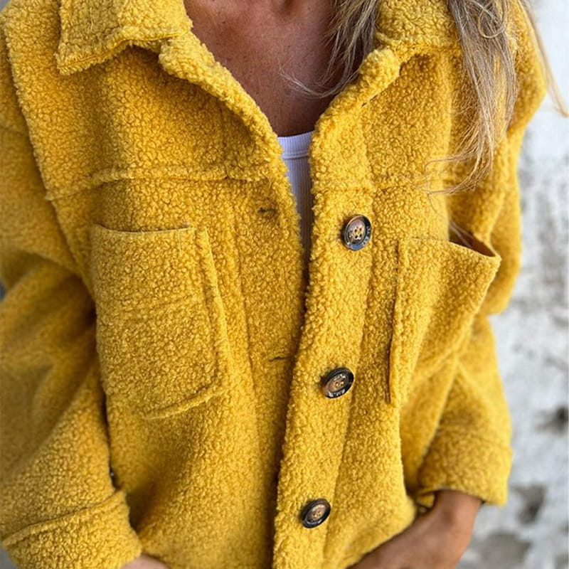 
                  
                    Bella - Stijlvolle Korte Bouclé Jas voor Dames - SkinzLine
                  
                