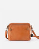 Elegante Leren Crossbody Schoudertas - Verfijning & Ruimte