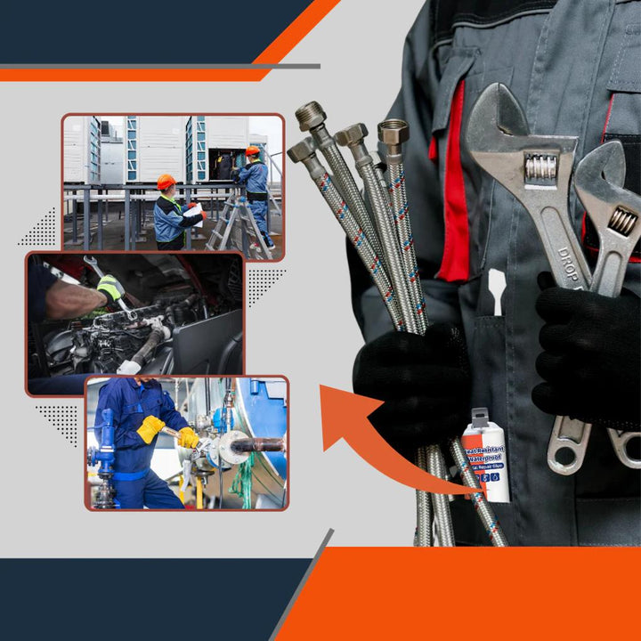 Metaalreparatielijm 50 g - waterbestendige hechtingsformule