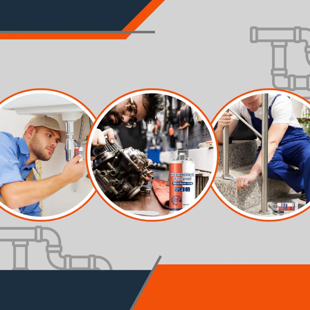 Metaalreparatielijm 50 g - waterbestendige hechtingsformule