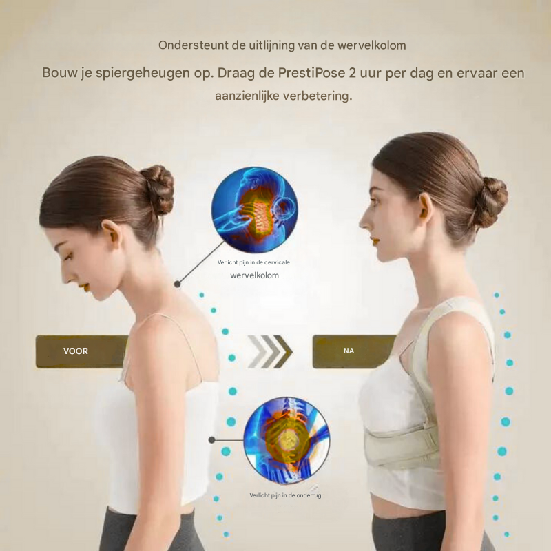 Invisible posture corrector