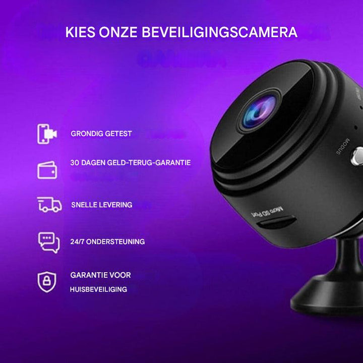 Mini draadloze beveiligingscamera