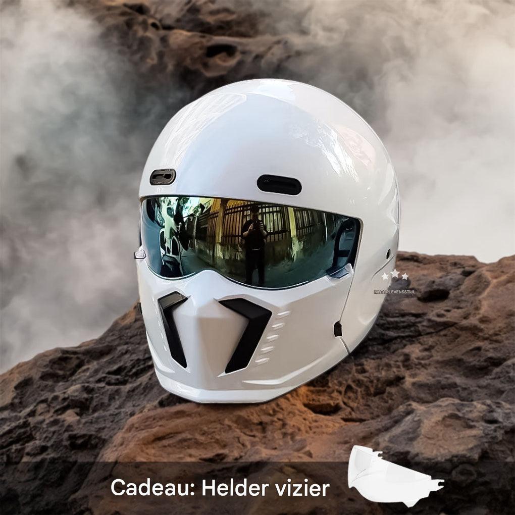Motorhelm – DOT- en ECE-goedgekeurd, tijdloze look