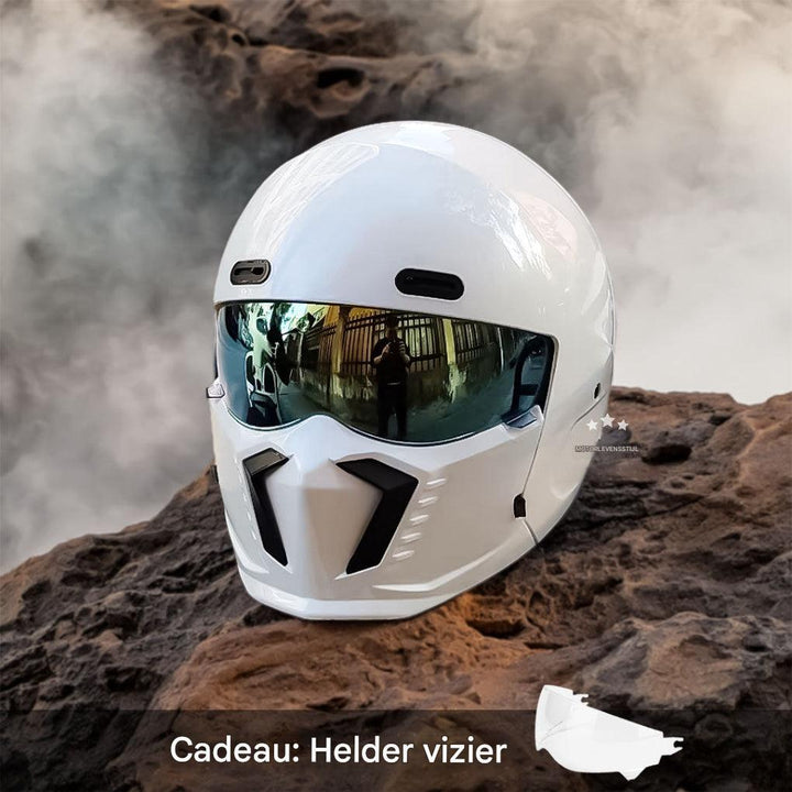 Motorhelm – DOT- en ECE-goedgekeurd, tijdloze look