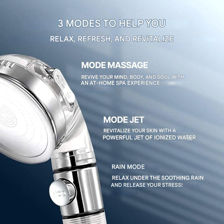 Douchekop met hogedrukfilter – efficiënte straal met ingebouwde filtering