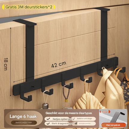SteelEase – Over-the-Door Haakrek met 6 Haken