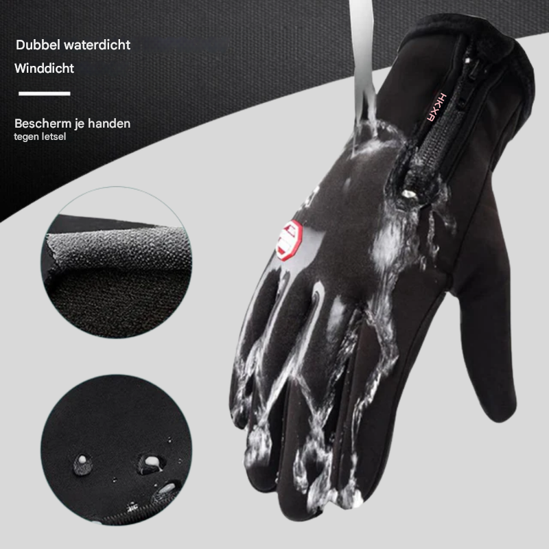 Winter Verwarmde Handschoenen voor Fietsen, Biken & Skiën